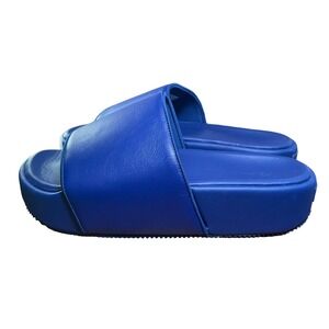 Adidas Y-3 Yohji Yamamoto Slides Sandals Ink Blue‎ ID4445 Men's Size 4